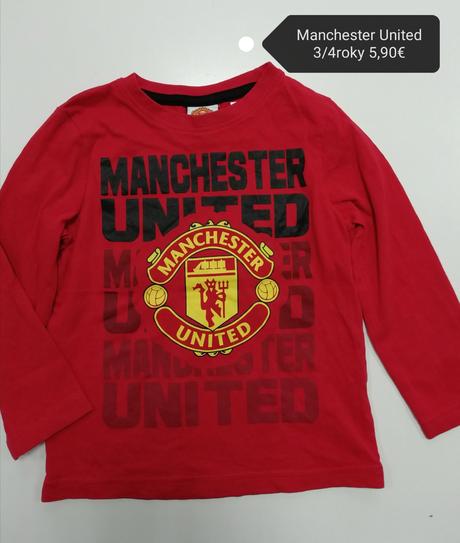 Tričko futbalové manchester united, 104
