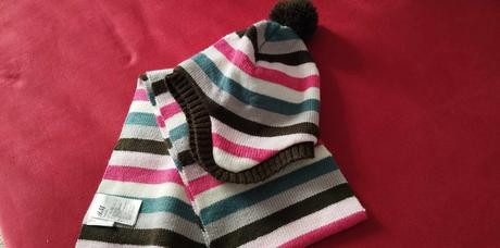 Čiapka + šál hm, h&m,122