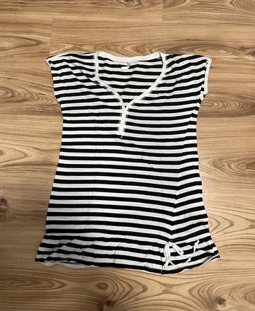 Pásikavý tričko, fishbone,xl