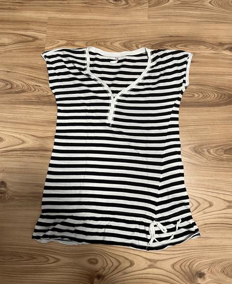 Pásikavý tričko, fishbone,xl