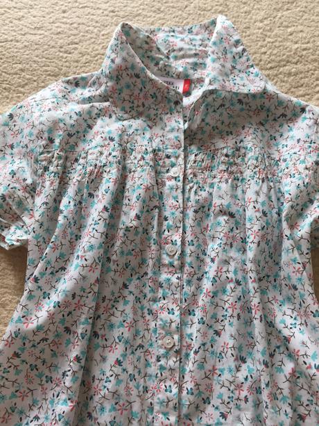 Kvietkovaná blúzka, m