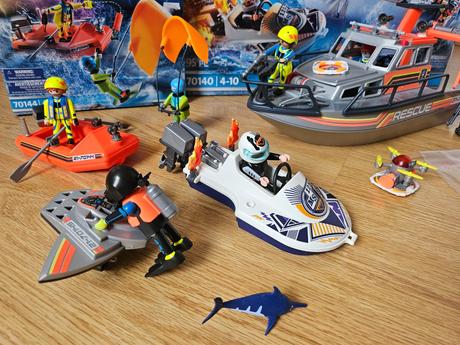 Playmobil sety - záchranná misia, 