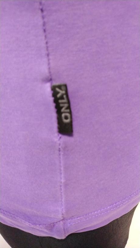 Dámsky elastický fialový top, only, only,s