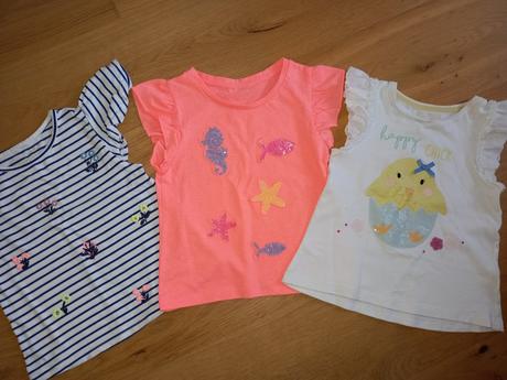 Letné tričká - 5 ks, palomino,98