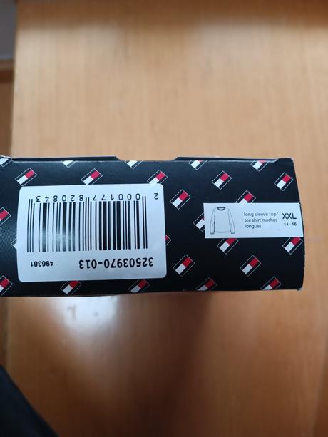 2x tričko s dlhým rukávom 164/176, tommy hilfiger,164