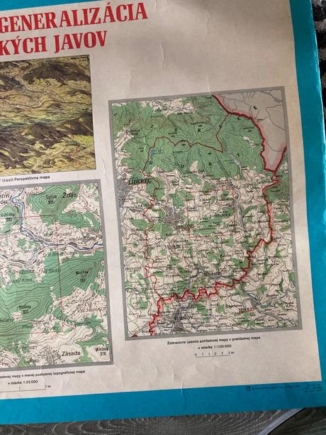 Zobrazenie a generalizácia geograf. javov (1983), 