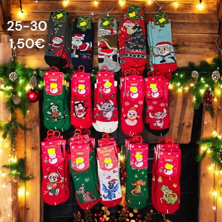 Vianočné ponožky, 25 - 35
