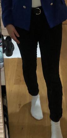 Čierne skinny nohavice c&a, s/36, c&a,s
