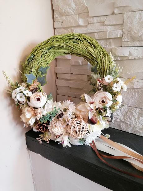 Jesenný veniec 34cm, 