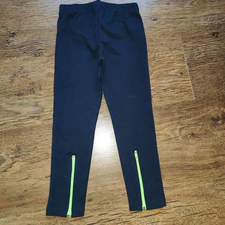 Tenké leginky vzadu zips, 110