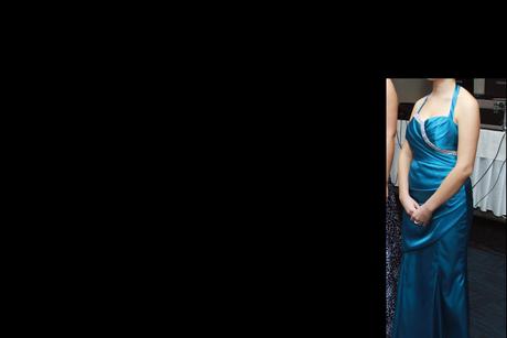 Spoločenské šaty, saténové, veľ. m, m