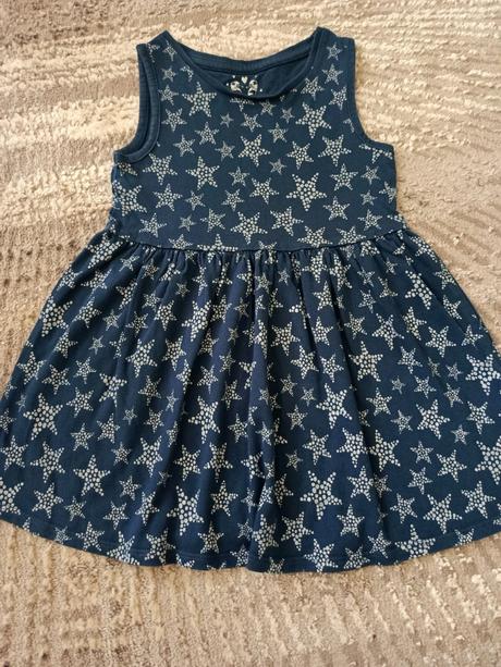 3x šaty, h&m,92