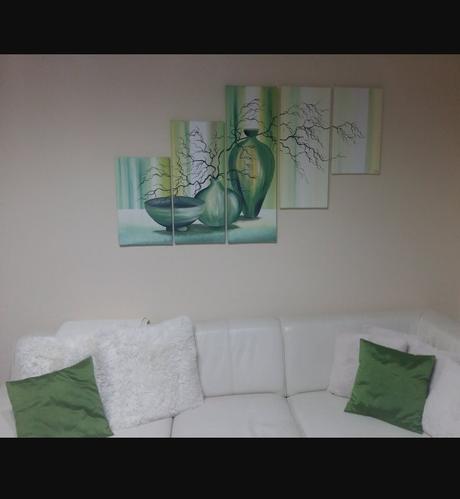 Maľovaný obraz 150 x 90 cm, 