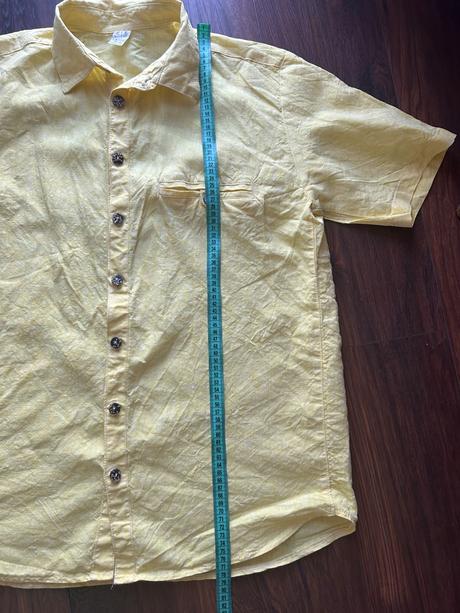Pánska ľanová košeľa, 46