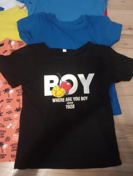 Tričká 10ks, 104–116