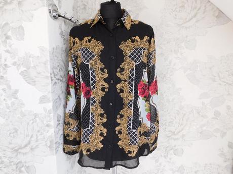 Damska trendy košelova bluzka, 36