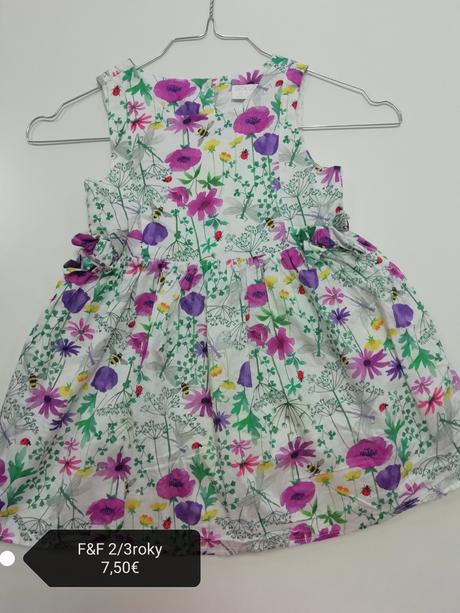 Kvetinové šaty f&f, f&f,98