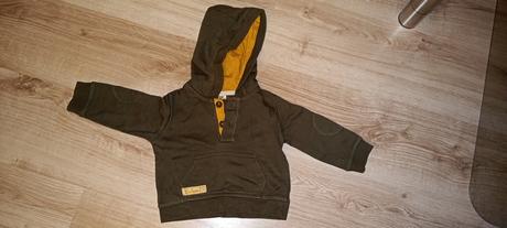 Hnedá mikina s kapucňou, f&f,80