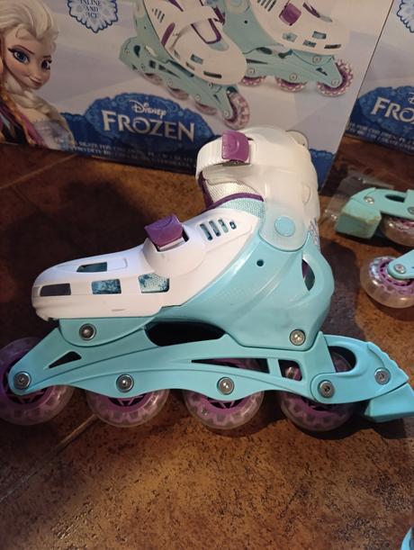 Nastaviteľné korčule kolieskové aj na ľad 31-34, 31