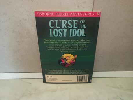 Usborne puzzle adventures - curse of the lost idol,