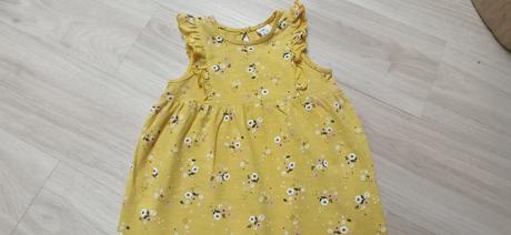 Žlté šaty h&m, h&m,92