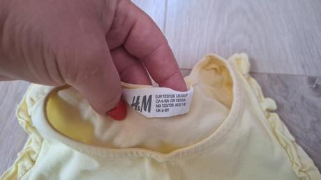 Dievčenské tielko, h&m,122