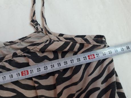 Letný overal so zvieracou potlacou, h&m,140