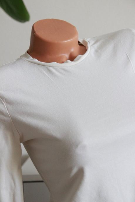 Béžové body tričko, s, s