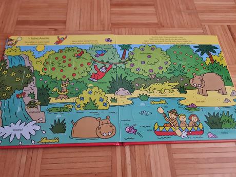 V divočine - kniha s okienkami, 