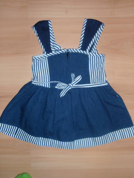 Riflové šaty veľ.1-2.rok, 86