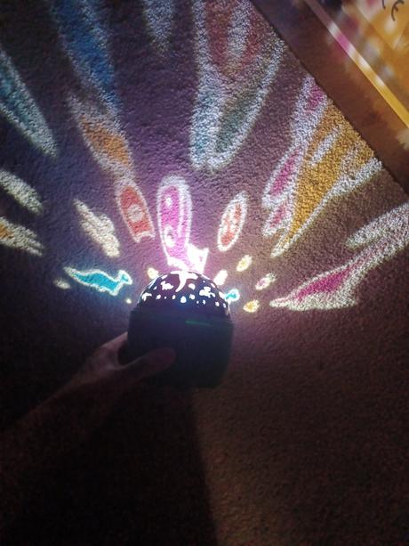 Lampa so svetelným efektom, 