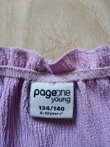 Crop top tielko, 140