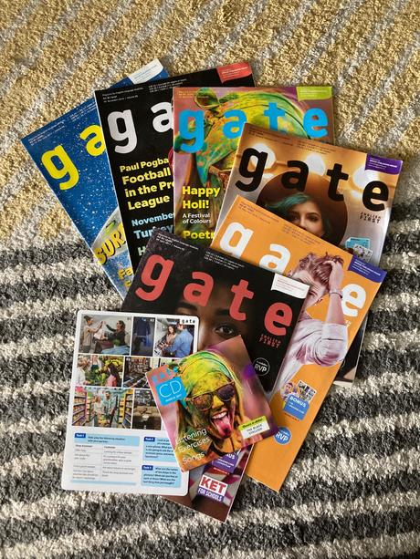 Časopis gate 6ks, karta a cd, 