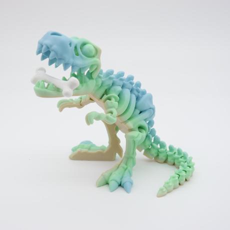 T-rex dinosaurus 3d tlačená postavička,