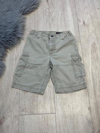 Chlapčenské rifľové kraťasy béžové h&m (4-5 r.), h&m,110