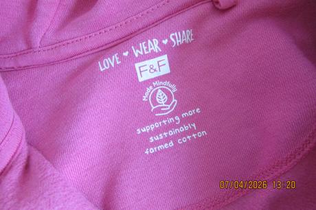 Bavlnena mikina, f&f,128