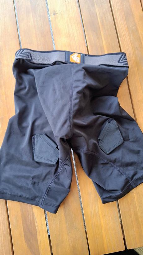 Hokejové kompresné šortky shock doctor, s