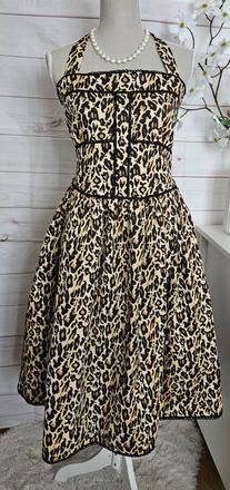 Nádherné šaty s bohatou spodničkou, m