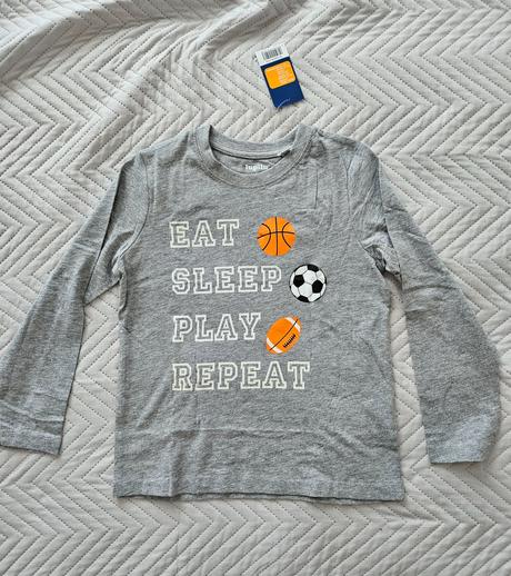 Tričko lopty, lupilu,110 / 116