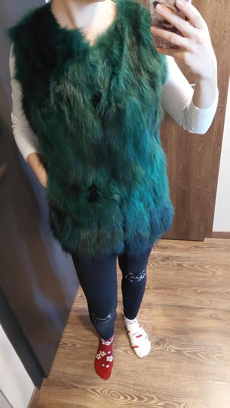 Kožušinová vesta líška, m / s