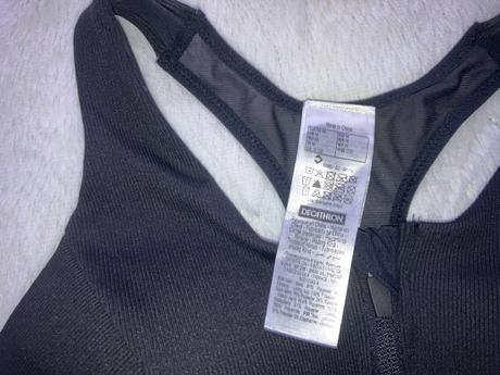 Dámska športová podprsenka, decathlon,m
