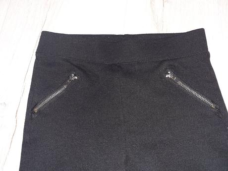 Čierne legíny so zipsami, kiki&koko,110