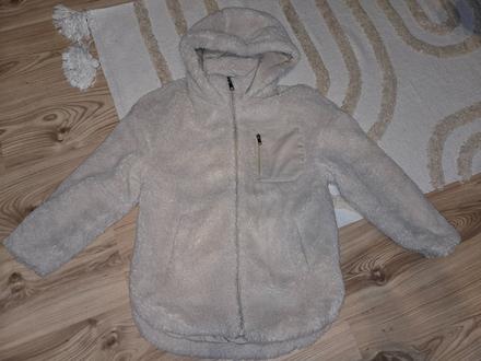 Kabátik-kožuštek veľ.134/140, c&a,134