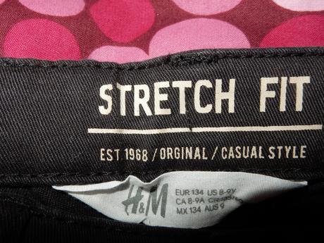 Čierne rifle, h&m,134