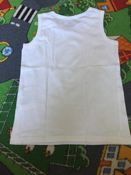 Biele tielko, h&m,110