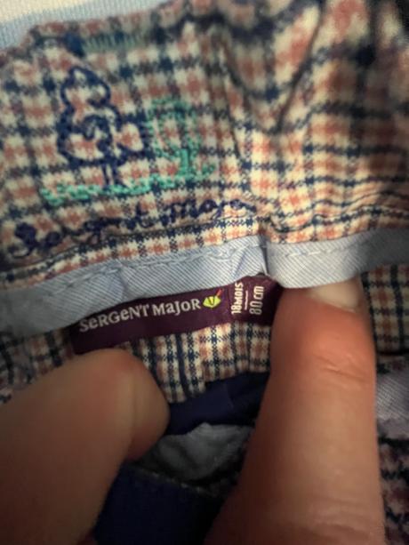 Nohavice 80 modré, mayoral,80