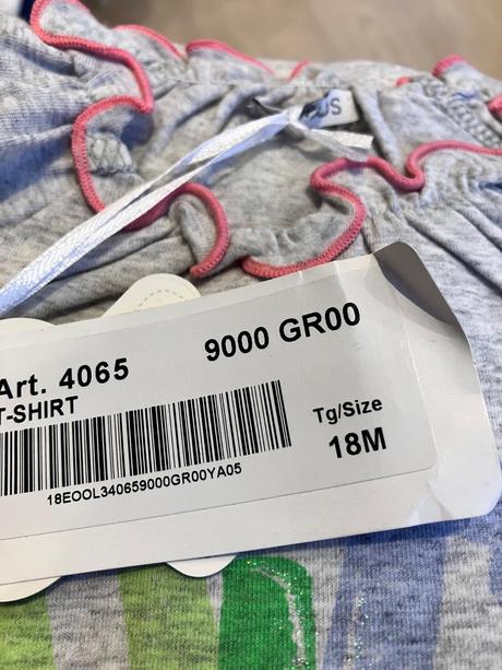 Dievčenské sivé tričko s nápisom,overkids (92), 92