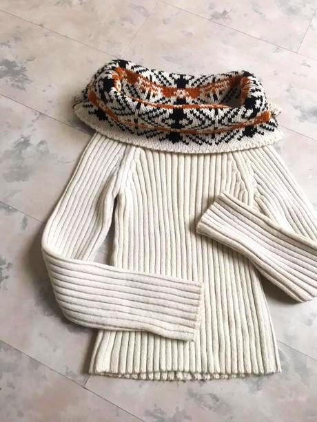 Hrubý teplý pulóver s/m, s