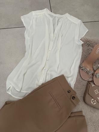 Letná priesvitná blúzka, s