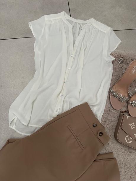 Letná priesvitná blúzka, s